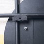 Wallity Reloj de Pared Decorativo de Metal Dorado y Negro APS139LCA